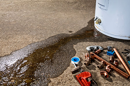 leaking water heater in tempe az